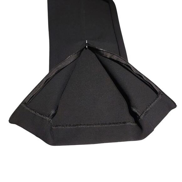 MAEVE Black Flare Leg Ankle Zip Pants Womens 8 Legging Dressy Business Sleek NWT - Picture 11 of 14